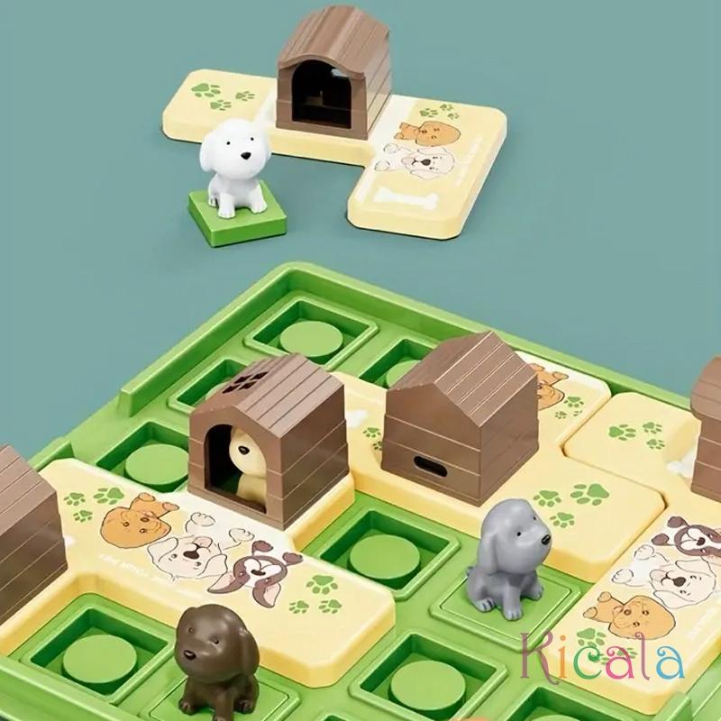 Hide-And-Seek Table Game Set With Puzzle Building Educational Toys Children Logical Thinking Puzzle Parent-child Interactive