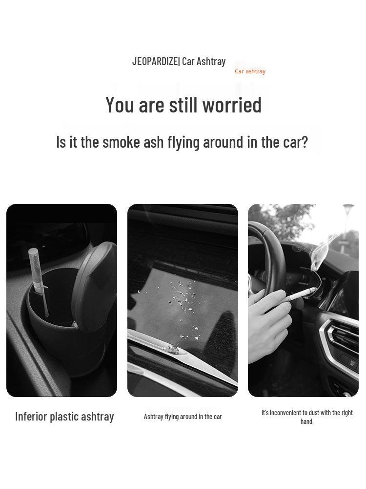 BMW MINI Cooper Countryman Lid-Fitted Car Ashtray