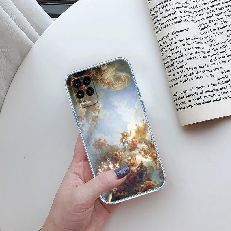 RP32 Fresco Adam Sculpture Transparent Phone Case for Motorola Moto Edge 20 30 40 50 S30 Fusion Ultra Pro Neo Lite + G200 G23