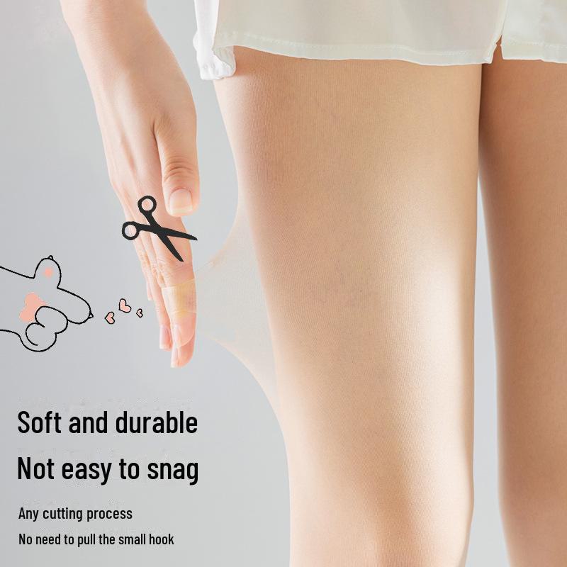 Women's Summer Thin Breathable Pineapple Stockings – Sunscreen, Concealer, Anti-Snag, Stylish No-Slip Design.