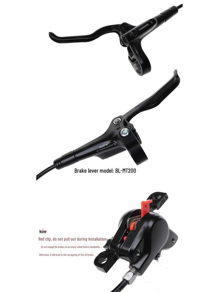 Pinza Freno a Disco Idraulico Shimano BR-MT200 per Mountain Bike