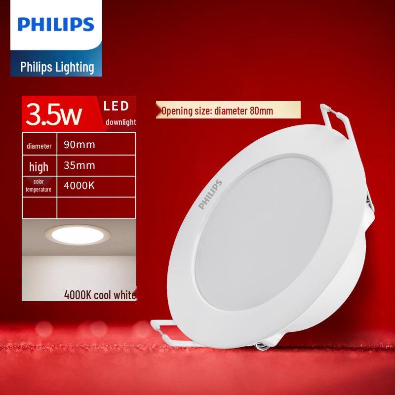 Philips LED Recessed Downlight for Living Room Ceiling, 2.5" - 8"