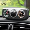 3 In 1 Car Vehicle Dashboard Thermometer Hygrometer Compass Navigation Ball