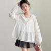 2026 Girls' Lightweight Korean-Style Loose Sun Protection Top