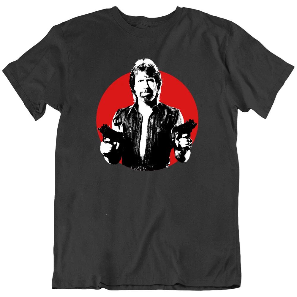 Chuck Norris Legend 80 s  Invasion U.S.A  Vector Movie Fans T Shirt Tee Gift New 4XL