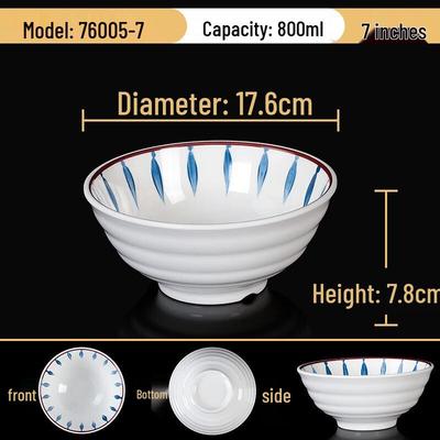 Melamine Noodle Soup Bowl