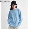 PALUOPO Women's 2026 A/W 100% Cashmere Raglan Sweater