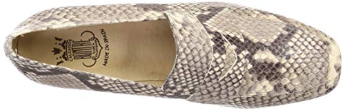 Bontre Women's Square Toe Coin Loafers, Size 22.5cm, 2E, Multicolor, 02101