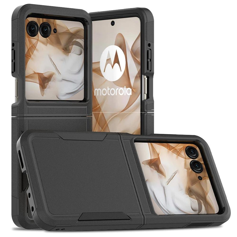 Heavy Duty Armor OTT-BOX Phone Case For Motorola Moto Razr 70 60 50 Razr 2026 2025 2025 Enhanced Shockproof Bumper Protect Cover