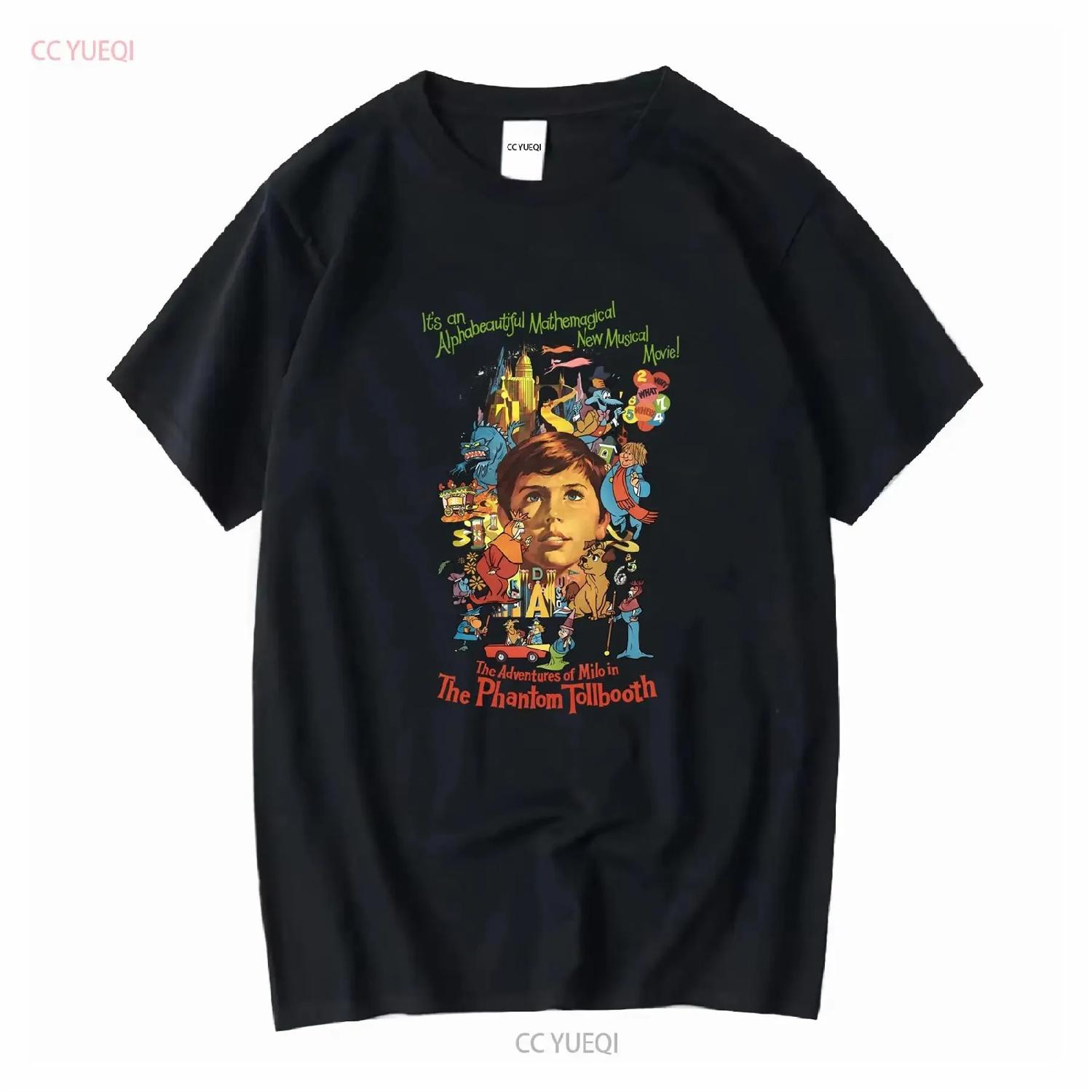 THE PHANTOM TOLLBOOTH MOVIE POSTER CLASSIC T SHIRT vintage Washed Top For Everyday Wear streetwear Stretched homme Breathable S разноцветный