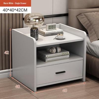 Shengbei Bedside Storage Cabinet with Drawer
