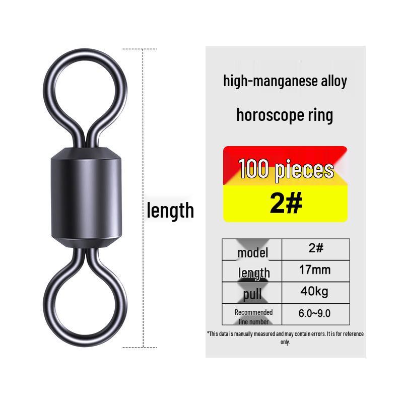 Stainless Steel Fishing Quick-Connectors: Strong Pull Force Lure Accessories