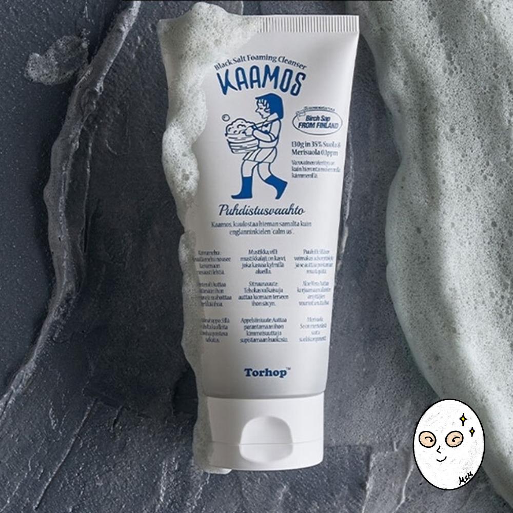 THORHOP KAMOS Black Salt Bubble Cleanser – 130g