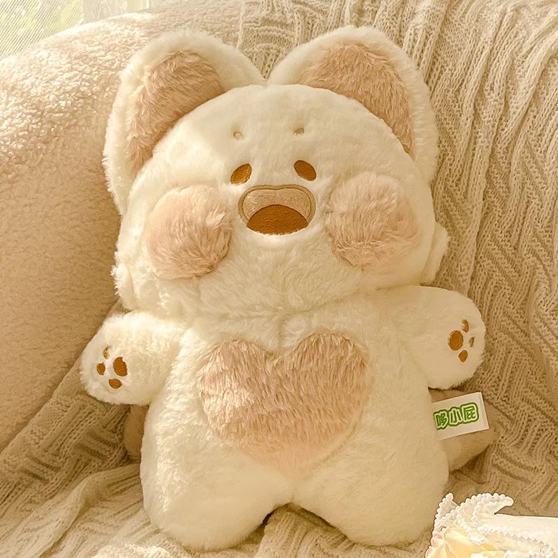 Evil Dark Cat Plush Pillow Stuffed Black Red Grey Purple Cartoon Kitten Standing Doll Halloween's Day Party Deco Gift