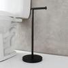 Toilet Paper Holder Stand, Free Standing Toilet Paper Holder, Stainless Steel Toilet Tissue Paper Roll Storage Holder Stand,Pedestal Tissue Dispenser