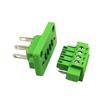 15EDGWB+KM-3.81mm Flange Panel Mount Terminal Block Through-Hole Plug-in 2EDGWB3.81