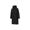 Li Ning Daunenjacken Damen Schwarz Mit Kapuze Mittlere Daunenjacke AYMT200-1