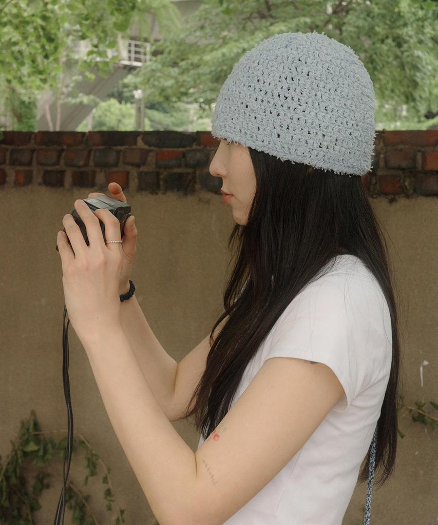 Andobaihaendeu Breeze Hat Pale Blue