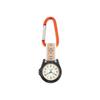 J-AXIS Carabiner Watch Glow-in-the-Dark Easy-to-Read Orange Color CF2D0025-OR