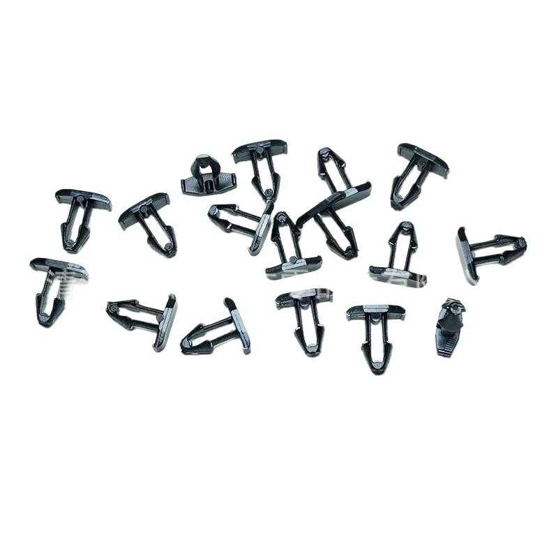 Toyota Front Bumper, Grille & Hood Seal Clips Clear Plastic
