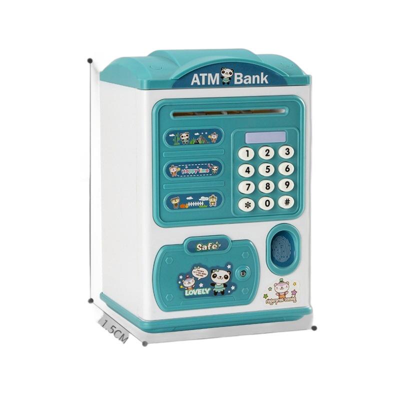 Kids' Smart ATM Piggy Bank with Face & Fingerprint Recognition