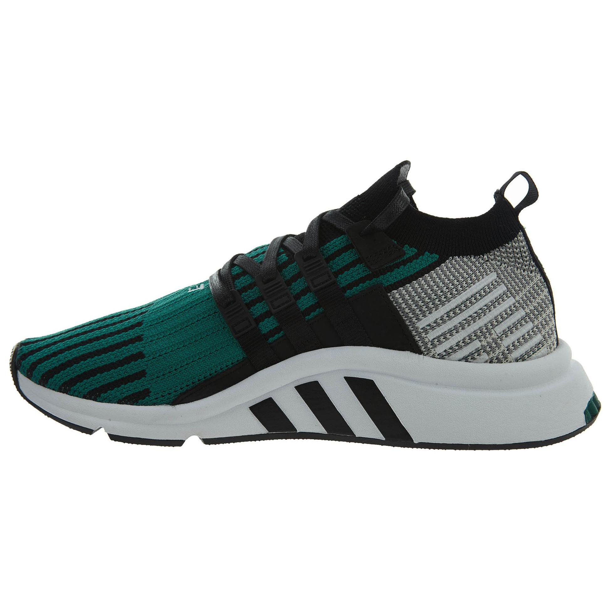 Adidas Originals Eqt Support Mid Adv Primeknit Черный Салатовый CQ2998 37⅓