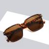 Retro Square Sunglasses Uv400 Protection For Outdoor Activities And Fashion Enthusiasts