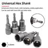 14pcs 6-19MM Hex Socket Sleeve Nozzles Strong Magnetic Nut Driver Set Drill Bit Adapter Wind Approved Sleeve Electric Pipi Tsui