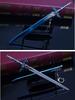 Sword Art Online Keychain SAO Eugeo Blue Rose Sword One-Handed Sword Pendant Keyring SAO Couple Keychain