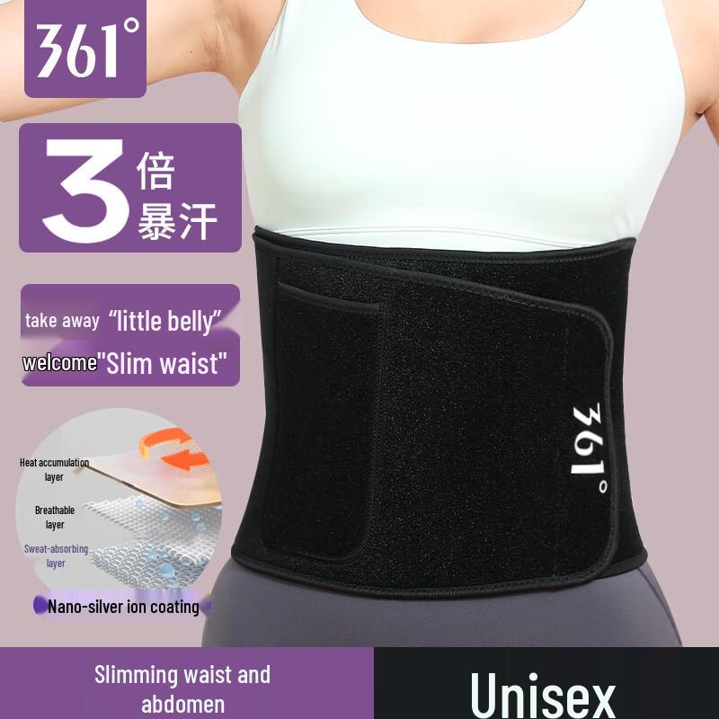 361° Stříbrný Ionový Potní Pás na Pas