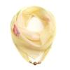 Magnetic Buckle Silk Scarf Chiffon Square Scarf Fashion Headscarves  Spring