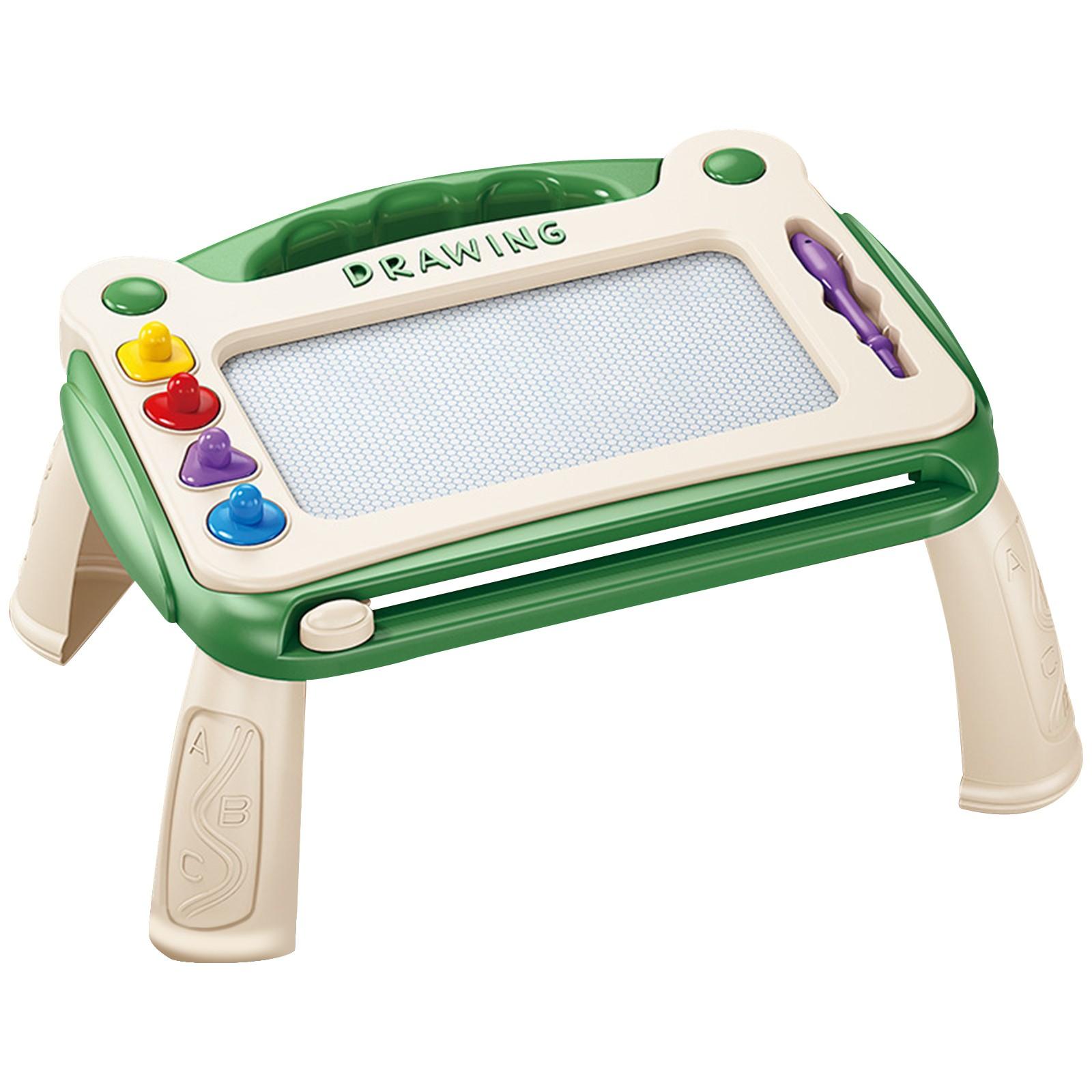 

Детская магнитная цветная доска для рисования, доска для письма, детская доска для рисования, мужская и женская доска для игрушек, художественная подставка One Size зелёный