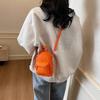 Solid Single Color Shoulder Crossbody Bag Women Backpack Handbag Gift Casual