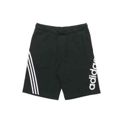 Neo Side Stripe Logo Print Casual Sport Shorts Men Bottoms Black GJ6691