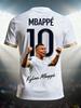 No. 10 3D Print Sports Quick-dry Breathable Men Women T-shirt Outdoor Football Jersey Club Fan Training Short-sleeve Clothes Top
