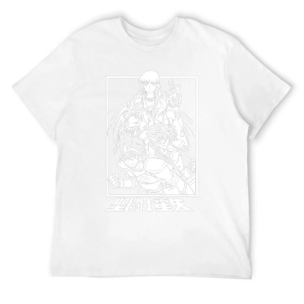 SAINT SEIYA Classic For Sale Round Neck T-shirt Movement Tees Top Quality Funny Novelty Travel USA Size