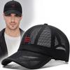 56-60CM 60-65CM Dropshipping Sommer Vollnetz Große Größe Baseballkappe Erwachsene Übergröße Sport Sonnenschutzmütze Herren Damen Große Trucker Kappen