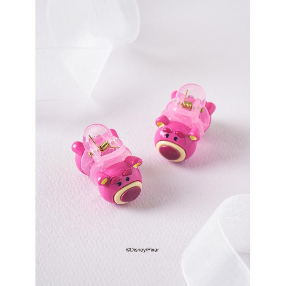 Daiso Pixar Toy Story Egg Clip 2 Pack Pink