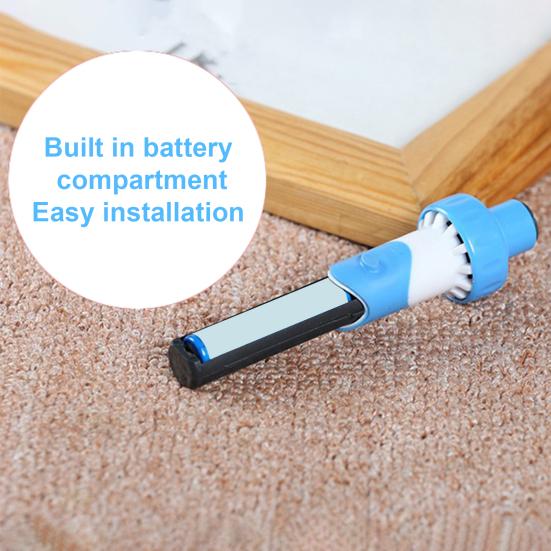 Electric Ear Wax Remover Ear Cleaner Portable Ear Cleaning Kit with 2 Tips And Brushes User-friendly Ear Pick for Family Health