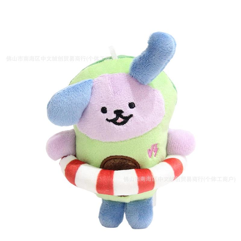 Cute Plush Toy Pendant Keychain Bag Charm Celebrity Style Sports Event Merchandise Doll Accessory
