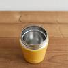 Tiger Vacuum Insulated Soup Jar, 300ml, for Lunch Boxes, Wide Mouth, Round Bottom, Saffron Yellow, MCL-B030-YS