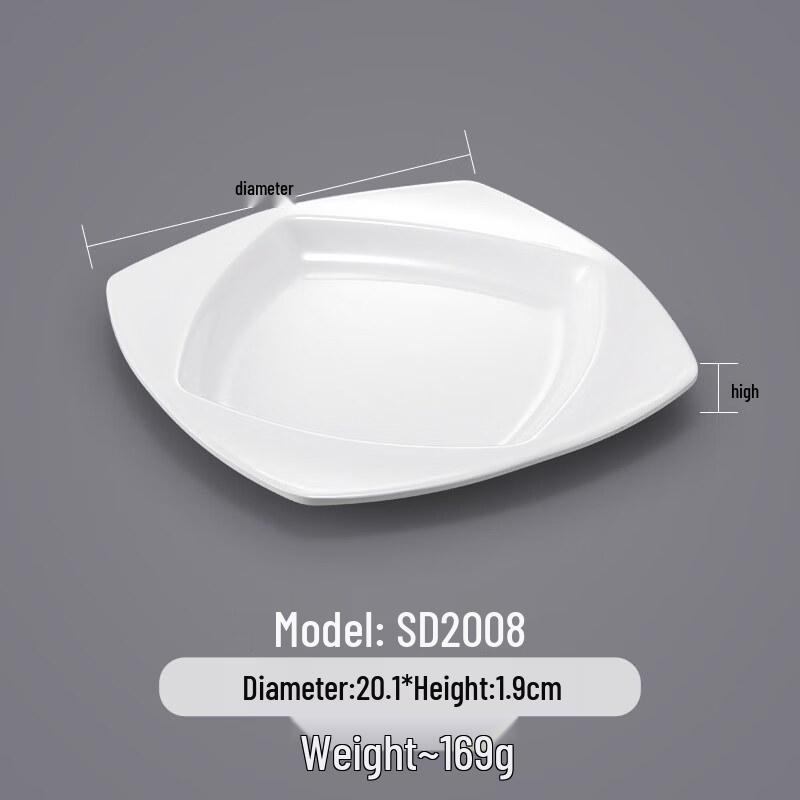 A5 Melamine Commercial Serving Plate