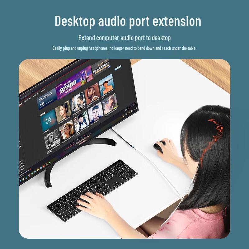 Shanze 3.5mm Audio Extension Cable