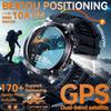 2025 NEW Original Built-in Dual-band GPS Men Smartwatch BT Call Fitness Military 10ATM IP68 Military Sport Smart Bracelet  for Xiaomi
