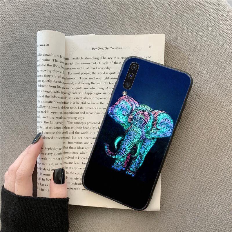 African Indian Elephant Phone Cover For Samsung Galaxy A51 A71 A21S A10 A20S A20E A30S A40 A50 A70 A11 A40 M31 M30S Mobile Cases