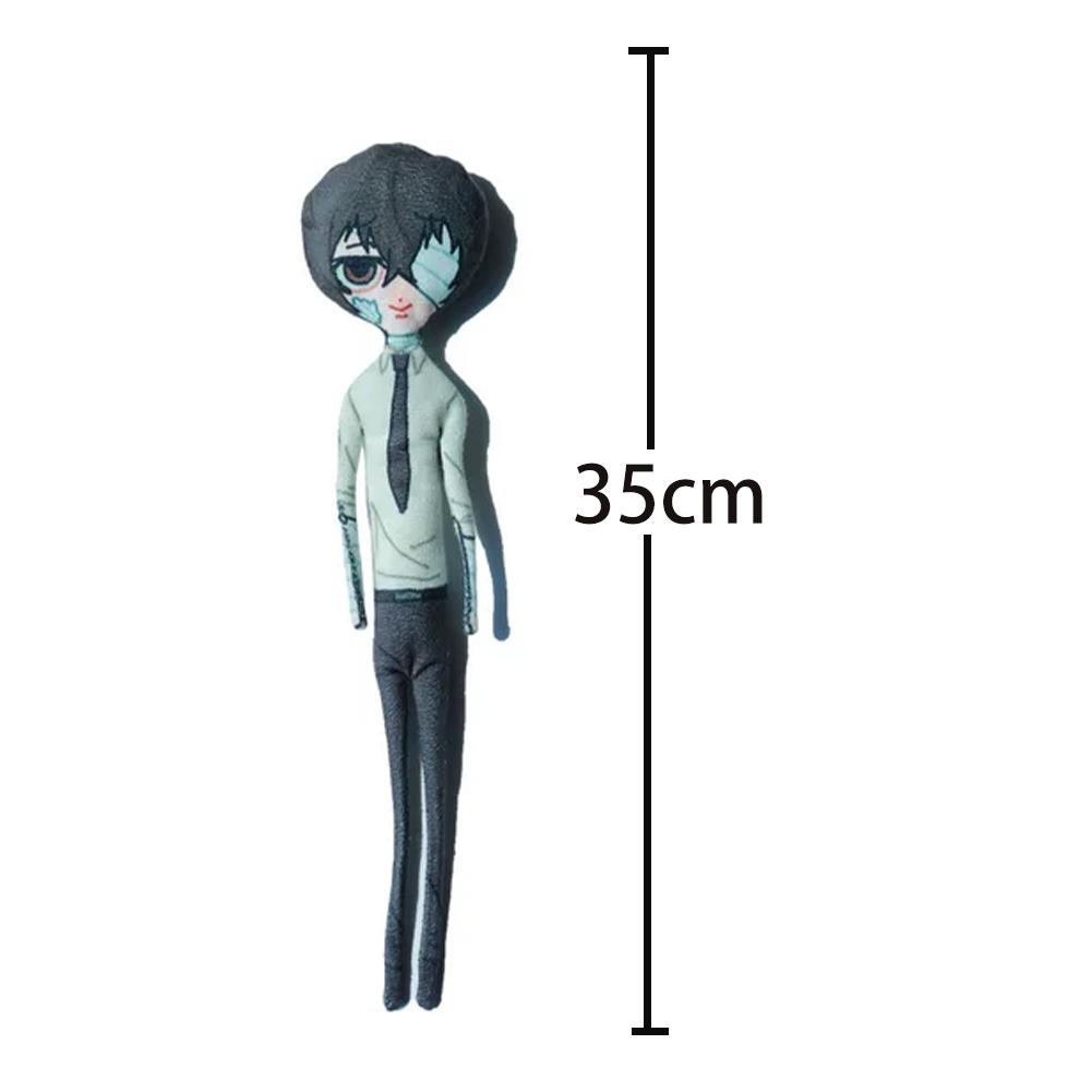

Anime BSD Plush Toy Funny Doll Dazai Osamu Plush Shapeshift Figure Creative Nakahara Chuuya Action figure cosplay toy Model Gift 35CM