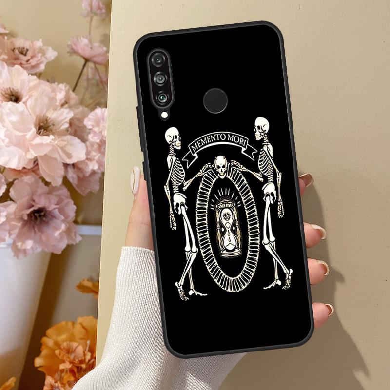 Memento Mori For Huawei Nova 7i 8i 11i 12i 12s Y73 Y70 Y90 Y60 Y72 Y61 Y91 9 10 SE P30 Pro P40 Lite Case