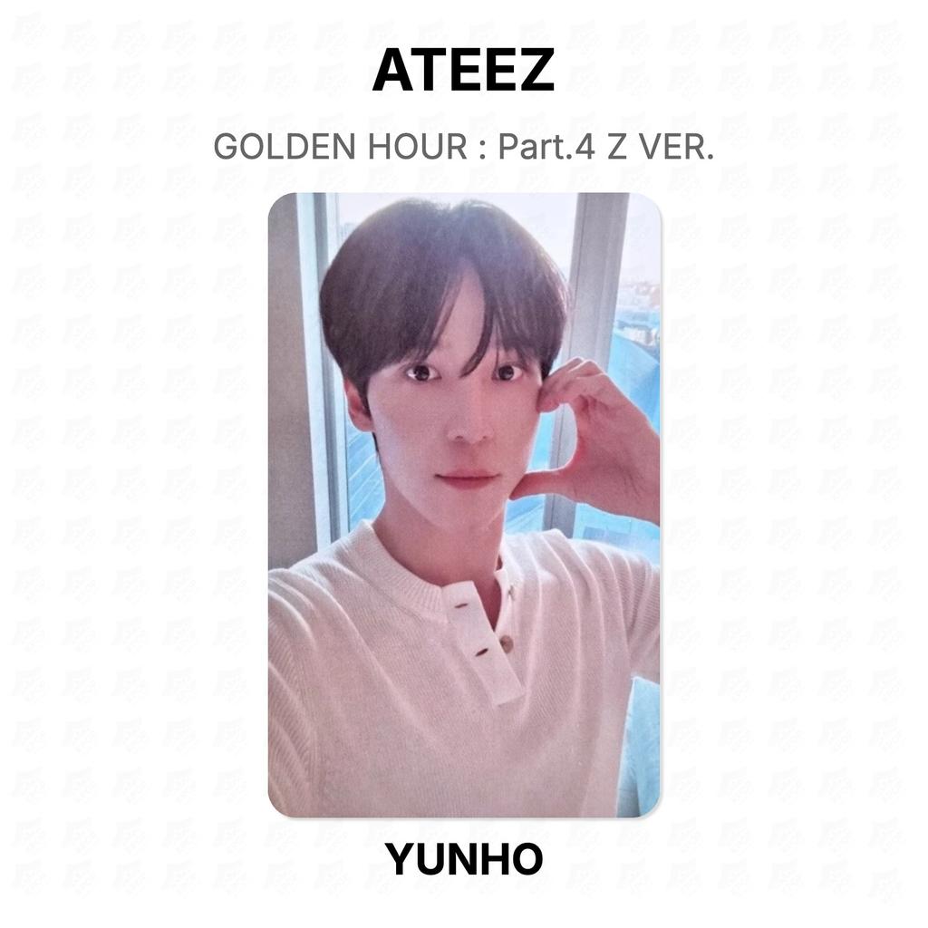 ATEEZ GOLDEN HOUR : Part.4 Z VER. Official Photocard