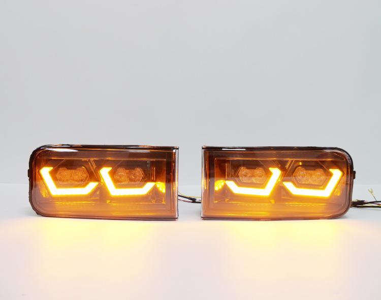 LED Fog, Daytime Running, and Turn Signal Lights for 2008-2011 Toyota Land Cruiser LC200
