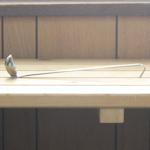 Nagao Soup Ladle, 15cc, SUS304 Stainless Steel, Commercial Grade, Made in Japan, 50015
